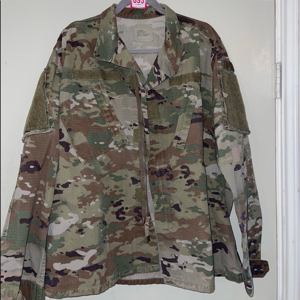 Army fatigue coat